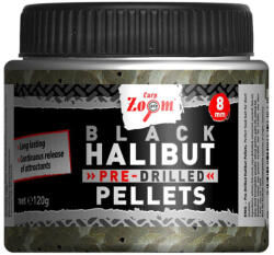  Carp Zoom Fekete Fúrt Halibut Halibut 8 mm 120 g horogpellet
