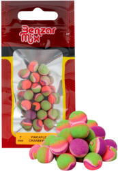  Benzár Mix Instant 4C Method Feher Zold Piros Lila (ananász-áfonya) 7 mm pop-up csali