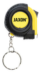 JAXON 100 cm fekete-sárga házas kulcstartós mérőszalag