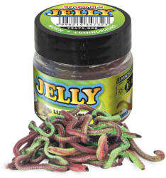  Benzár Mix Jelly Baits Luminophore Worm imitációs horogcsali