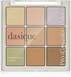Dasique Pro Concealer Palette paleta corectoare pentru pielea cu imperfectiuni culoare 02 Medium Cover 8 g