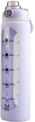 DuraHome HydroCoach Plus üveg kulacs, 1 l, levendula