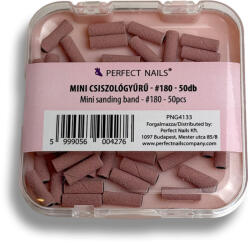 Perfect Nails Mini csiszológyűrű - #180 - 50db - Perfect Nails