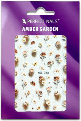 Perfect Nails Körömmatrica - Amber Garden - Perfect Nails (PNDM132) - nutri1
