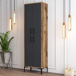 Hanah Home Dulap pantofi Berlin A, nuc, antracit (845HCT4101) Pantofar