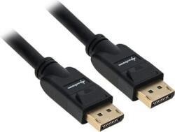 Sharkoon Cablu video Sharkoon Displayport 1.3 4K, Negru, 5m (4044951021444)