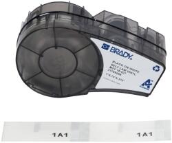 Brady M21-18-427 / 152084, 25.40 mm, Vinil, imprimare neagră / fundal alb (152084)