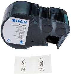 Brady M5-31-595 / 176807, 38.10 mm, Vinil, imprimare neagră / fundal alb (176807)