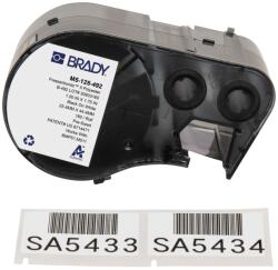 Brady M5-125-492 / 170901, 44.45 mm, Poliester, imprimare neagră / fundal alb (170901)