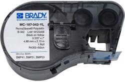 Brady MC-187-342-YL / 143230, manșoane de marcare pentru fire PermaSleeve, x 8.50 mm2.13 m (M4C-187-342-YL)