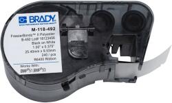 Brady M-118-492 / 143323, etichete pentru imprimanta de etichete FreezerBondz, 25.40 mm x 9.53 mm, 9.53 mm, (M5-118-492)