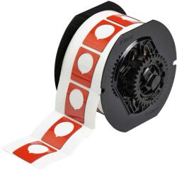 Brady B30EP-167-593-RD / 118052, Etichete cu profil în relief, 38.10 mm x 30.48 mm (118052)