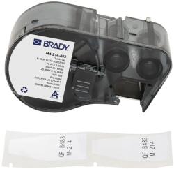 Brady M4-214-483 / 170965, 25.40 mm, Poliester, imprimare neagră / fundal alb (170965)