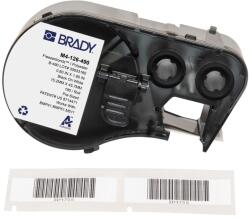Brady M4-126-490 / 170776, 45.72 mm, Poliester, imprimare neagră / fundal alb (170776)