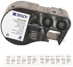 Brady M4-128-498 / 170792, 48.26 mm, Vinil, imprimare neagră / fundal alb (170792)