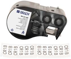Brady M4-141-499 / 170807, 25.40 mm, Nailon, imprimare neagră / fundal alb (170807)