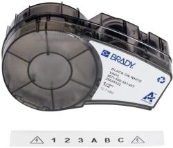 Brady M21-500-581-WT / 152246, 12.70 mm, Vinil, imprimare neagră / fundal alb (152246)