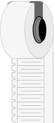 Brady M6-30x4.2-7597-WT / 312097, inserții de marcare pentru fire DuraSleeve, 30, 00 mm x 4, 10 mm (312097)