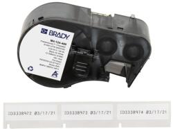 Brady M4-124-490 / 170775, 12.70 mm, Poliester, imprimare neagră / fundal alb (170775)