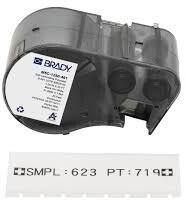 Brady M5C-1250-461 / 170877, 31.75 mm x 7.62 m, Poliester, imprimare neagră / fundal alb (170877)