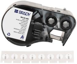 Brady M4-82-499 / 170798, 9.53 mm, Nailon, imprimare neagră / fundal alb (170798)