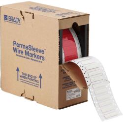 Brady HX-250-2-WT / 117078, Manșoane de marcare termocontractabile PermaSleeve, 50, 80 mm x 11, 15 mm (117078)