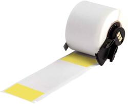 Brady M6-33-427-YL / 174286, Etichete din vinil auto-laminabile, 38.10 mm x 101.60 mm (174286)
