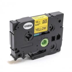 Compatibil Banda compatibila Brother TZe-V631, 12mm x 5, 5m, text negru / fundal galben, vinil (TZeV631)