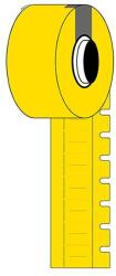 Brady M6-10x4.2-7597-YL / 312051, Inserții de marcare pentru fire DuraSleeve, 10.00 mm x 4.20 mm (312051)