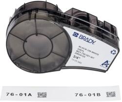 Brady M21-750-581-WT / 152247, 19.05 mm, Vinil, imprimare neagră / fundal alb (152247)