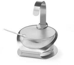 Hendi 465370 sajt- és cukortartó kanállal - Ø 130 × 90 mm (465370)