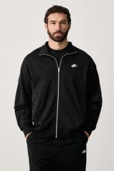 Nike cipzáras melegítőfelső férfi pamut Club - fekete M