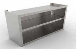 INOXPLÁZA Kft Inoxpláza nyitott faliszekrény - 1400 × 350 × 650 mm (RMFSZ14035)