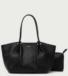 Max Mara női bőr shopper WKASATIRA - fekete Univerzális méret