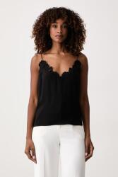 TWINSET top női viszkóz - fekete 38