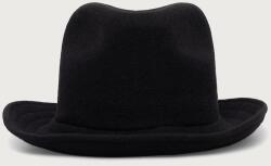 Kangol kalap gyapjúval WOOL SHAPEABLE MAVERICK - fekete L