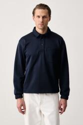 Lacoste melegítőfelső férfi pamuttal - sötétkék L - answear - 59 990 Ft