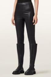 AllSaints colanți pentru femei din piele CORA LEATHER 9BY2-LGDZPI_99X (W054TB)