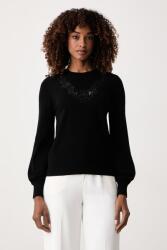 TWINSET pulóver női viszkózzal - fekete S - answear - 82 990 Ft