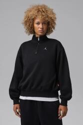 Nike melegítőfelső női pamuttal Brooklyn Fleece - fekete L