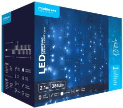 Modee Sir de lumini LED pentru Craciun, plastic, cu adaptor C2017, luminca rece, Modee (DECOL-C2017-MDE)