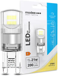 Modee Bec LED G9 1.9W 200lm 2700K lumina calda Modee ML-G9A2700K1, 9WNB1 produs cu ambalaj deteriorat (ADS-LEDLW-1.9G9-F-MDE)