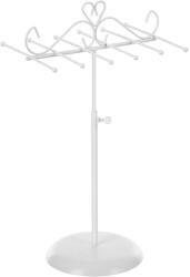 SONGMICS Ékszertartó állvány fehér (JJS04WT)