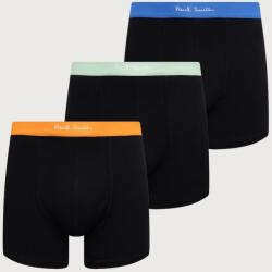 Paul Smith férfi boxeralsó pamuttal 3-as csomag - fekete XXL - answear - 22 990 Ft
