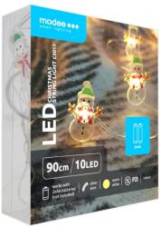 Modee Sir de lumini LED pentru Craciun, alimentat cu baterii C3017, lumina calda, Modee (DECOL-C3017-MDE)