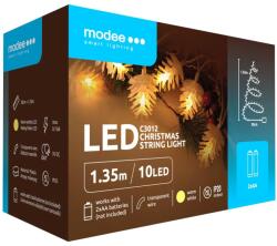 Modee Sir de lumini LED pentru Craciun, alimentat cu baterii C3012, lumina calda, Modee (DECOL-C3012-MDE)