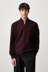 C.P. Company férfi félgarbó gyapjú hozzáadásával - burgundia XL