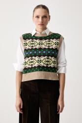 Max Mara mellény női gyapjú WKDSAVANA - zöld L
