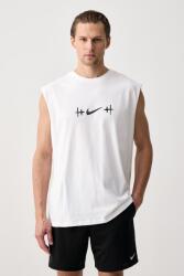 Nike ujjatlan ing férfi pamut N. A. C. - fehér L
