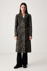 DKNY női kabát gyapjúval - barna XS - answear - 81 990 Ft